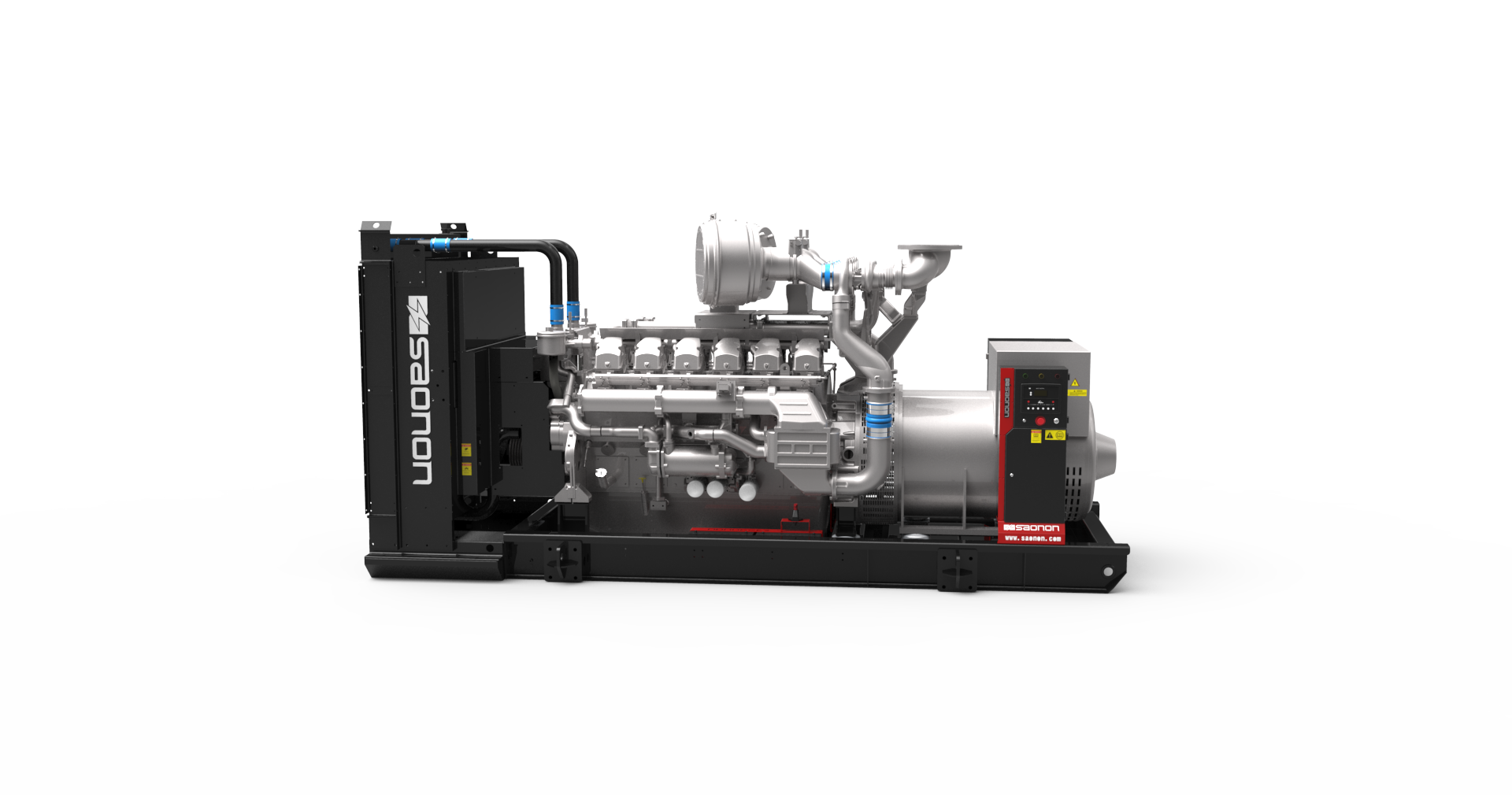 20190419104426786 Saonon Open Type Genset Powered by Perkins