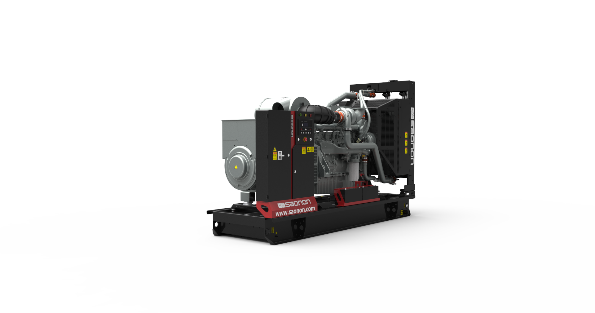 20190419104428426 Saonon Open Type Genset Powered by Perkins