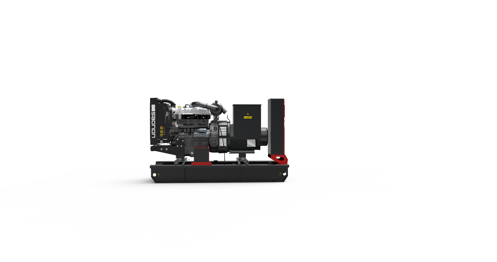 2019041910560426 Saonon Open Type Genset Powered by Yuchai